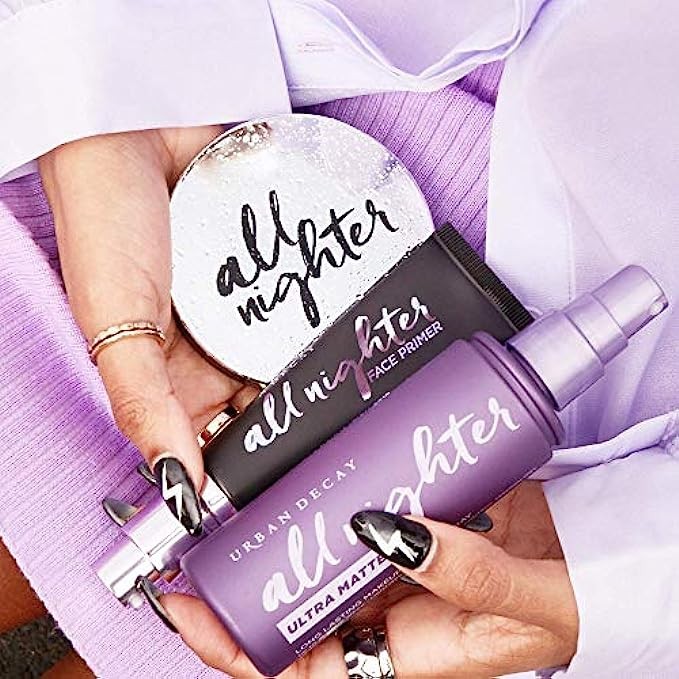 Urban Decay All Nighter Waterproof Setting Powder - Lightweight, Translucent Makeup Finishing Powder - Smooths Skin & Minimizes Shine - Lasts Up To 11 Hours